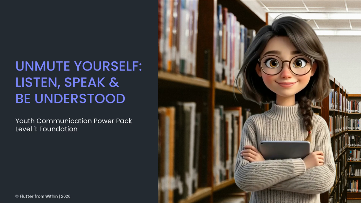 Youth Communication Power Pack Level 1 — Unmute Yourself: Listen, Speak and Be Understood